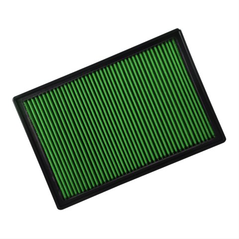 Green Filter High Performance Factory Replacement Air Filters 2232 Element, Panel, Woven Cotton, Green, Dodge, Ram, Pickup, Each