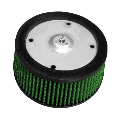 Green Filter High Performance Factory Replacement Air Filters 2747 Filter, Screaming Eagle, 4 hole 58mm 08-up touring