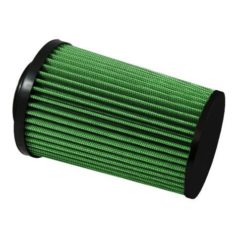 Green Filter High Performance Factory Replacement Air Filters 2084 Filter, Conical Flanged, Woven Cotton, Green, 3.00 in. Inlet Flange Diameter, 7.88 in. Length, Each