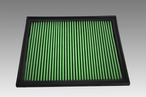 Green Filter High Performance Factory Replacement Air Filters 7290 Element, Replacement, Panel, Woven Cotton, Green, Toyota, Each