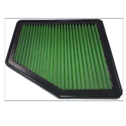 Green Filter High Performance Factory Replacement Air Filters 7377 Filter, Replacement, Panel, Woven Cotton, Green, Nissan, Each