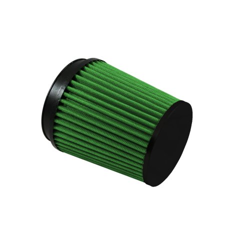 Green Filter High Performance Factory Replacement Air Filters 2374 Filter, Conical Flanged, Woven Cotton, Green, 4.500 in. Inlet Flange, 6.00 in. Length, Each