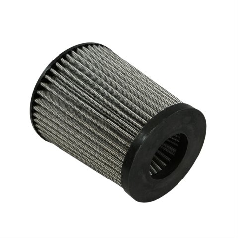 Green Filter High Performance Universal Air Filters 2896 Filter, Conical Flanged, Woven Cotton, White, 3.50 in. Inlet Flange Diameter, 6.50 in. Length, Each