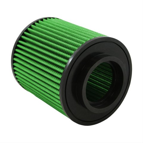 Green Filter High Performance Factory Replacement Air Filters 2123 Element, Round Flanged, Woven Cotton, Green, Dodge, Plymouth, Each