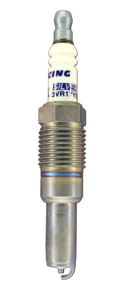Brisk Silver Racing Spark Plugs 3VR17YS Plugs, Racing, Silver, 16mm Thread Size, 22mm Reach, Tapered Seat, 17 Heat Range, Resistor, 3V, Ford, Each