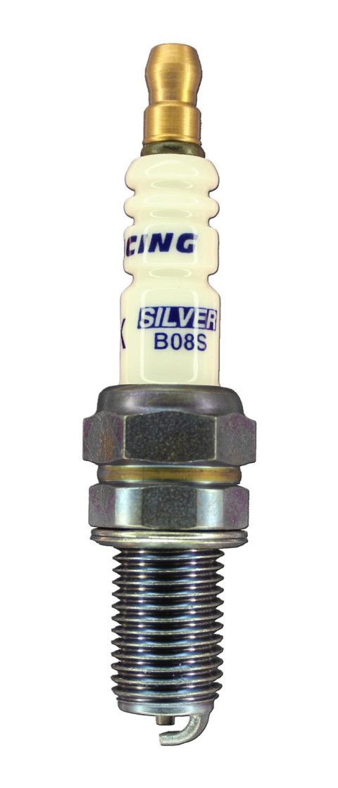 Brisk Silver Racing Spark Plugs B08S Plug, Racing, Silver, 12mm Thread, 0.748 in. Reach, Gasket Seat, 5/8 in. Wrench Size, Each