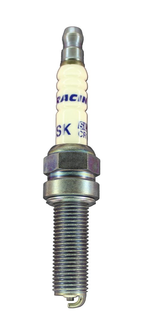 Brisk Silver Racing Spark Plugs CR10YS Plugs, Racing, Silver, 10mm Thread Size, 26.5mm Reach, Gasket Seat, 10 Heat Range, Resistor, Each
