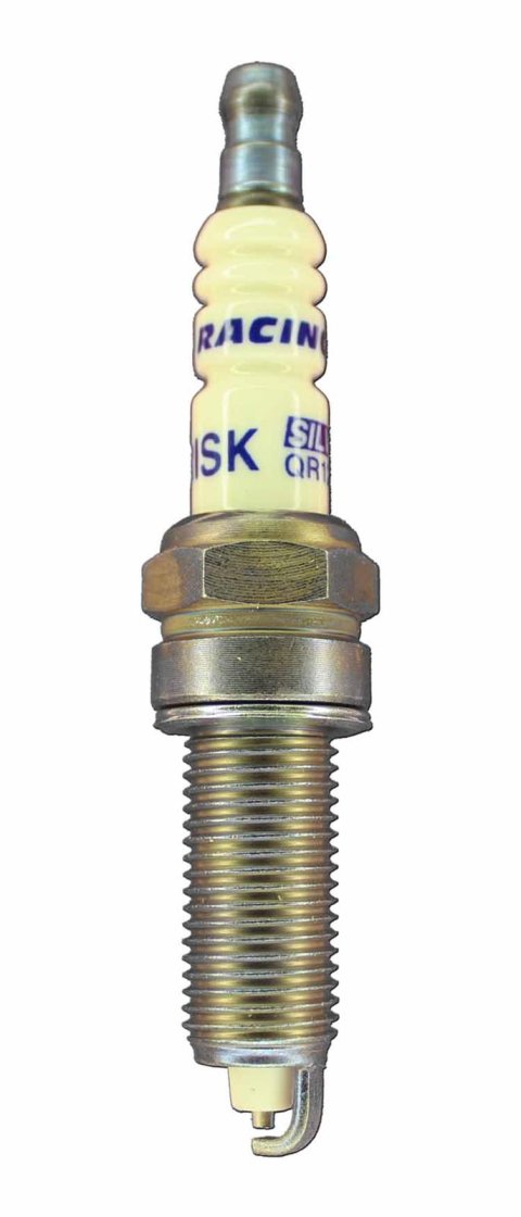 Brisk Silver Racing Spark Plugs QR12LS Plugs, Racing, Silver, 12mm Thread Size, 26.1mm Reach, Gasket Seat, 12 Heat Range, Resistor, Extra-projected Tip, Each