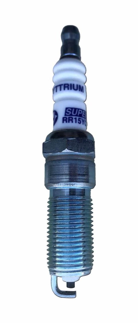 Brisk YTE Spark Plugs RR15YC-1 Plug, YTE, Copper-Yttrium, 14mm Thread, 0.984 in. Reach, Tapered Seat, 5/8 in. Wrench Size, Each