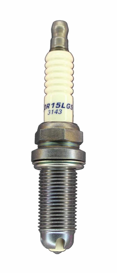 Brisk Premium LGS Spark Plugs EOR15LGS Plugs, LGS, Silver, 14mm Thread Size, 26.1mm Reach, Gasket Seat, 15 Heat Range, Resistor, Each