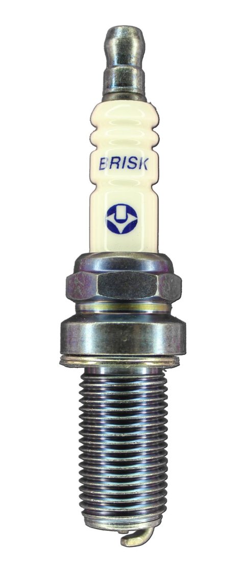 Brisk Silver Racing Spark Plugs ER14S Plugs, Racing, Silver, 14mm Thread Size, 26.1mm Reach, Gasket Seat, 14 Heat Range, Resistor, Each
