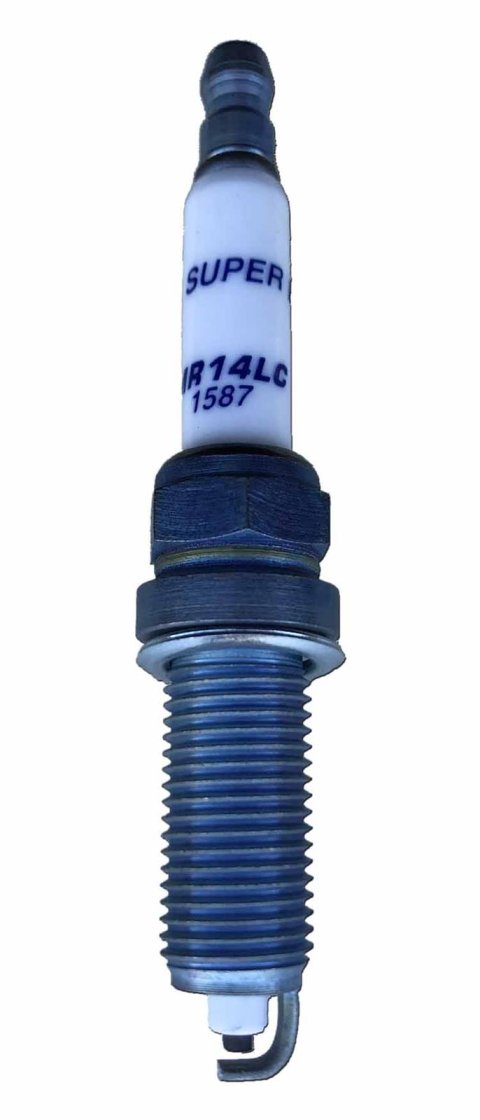 Brisk Super Copper Spark Plugs MR14LC Plug, Silver Racing, Copper, 12mm Thread, 1.028 in. Reach, Gasket Seat, 14mm Wrench Size, Each