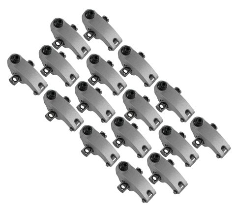 Jesel Sportsman Series Shaft Rocker Arms KSS-087070 System, Shaft, Full Roller, 1.7 Ratio, Shims, for Brodix BB-2X Cylinder Heads, Chevy, Big Block, Kit