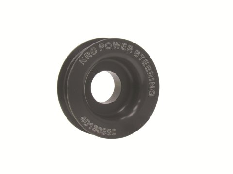 KRC Power Steering Alternator Pulleys 40130340 Pulley, Steering/Alternator, Serpentine, 3-Groove, 1.75 in., Aluminum, Black, Nippondenso, Each