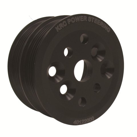 KRC Power Steering Water Pump Pulleys 40122000 WATER PUMP PULLEY TWIN 6-GROOVE 3.5" DIAMETER