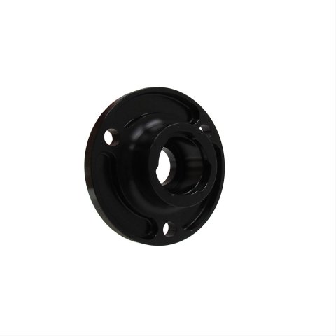 KRC Power Steering R-LOK Crankshaft Pulley Adapters 38140000 Adapter, R-LOK, Aluminum, Black Anodized, Small Block Chevrolet, Each