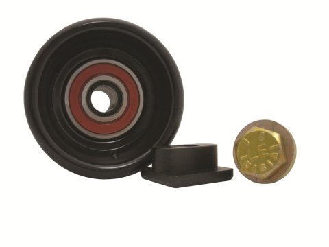 KRC Power Steering Idler Pulleys 40406000 REPLACEMENT IDLER/TENSIONER PULLEY WITH STUD AND BOLT