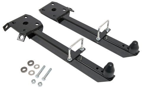 Lakewood Traction Action Lift Bar Kits 21602 Bars, Bars, Steel, Black, 3 in. Diameter, Axle Tube, Ford, Kit