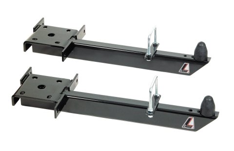 Lakewood Street and Strip Traction Bars 21606 Bars, Strip, Steel, Black, GM, X/F-Body, Pair