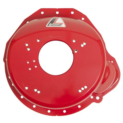 Lakewood Safety Bellhousings for 1984-1986 CAPRI, 1979-1993 MUSTANG - 15203 Bellhousing, Manual, Steel, Red, Ford, Small Block, Cleveland, T5, Each