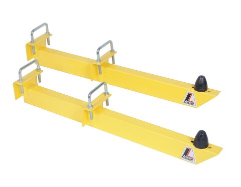 Lakewood Universal Traction Bars 20475 Bars, Universal, 28 in. Length, Steel, Yellow, Pair