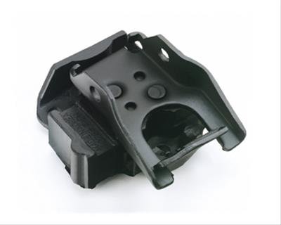 Lakewood Muscle Motor Mounts 24087 Mount, Block Mount, Bolt-In, Steel/Hard Rubber, Black/Black, Chevy, Block Side, V8, Each