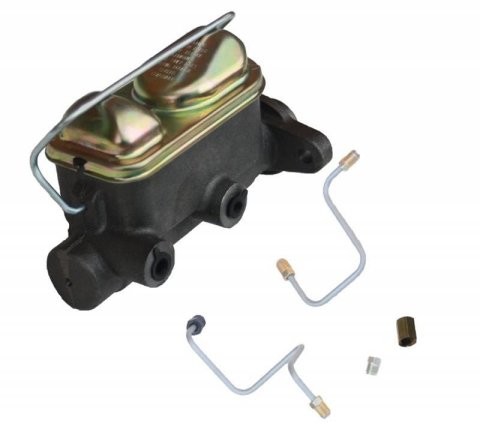 LEED Brakes Hydraulic Master Cylinder Upgrade Kits for 1964-1966 MUSTANG - FC0006HK Brake Cylinder, Upgrade, 1.000 in. Bore, Dual Bowl Design, Cast Iron, Natural, Reservoir, Ford, Kit