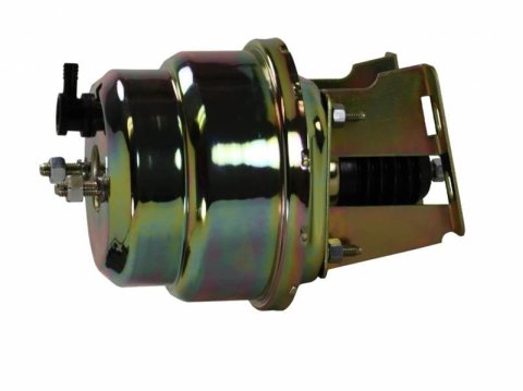 LEED Brakes Master Cylinder and Brake Booster Combos 3K105 7 in. Booster, Zinc, Firewall Mount, Dual Bowl Cylinder, Cast iron, Natural, Adjustable Proportioning Valve, Disc/Drum or Disc/Disc, Kit