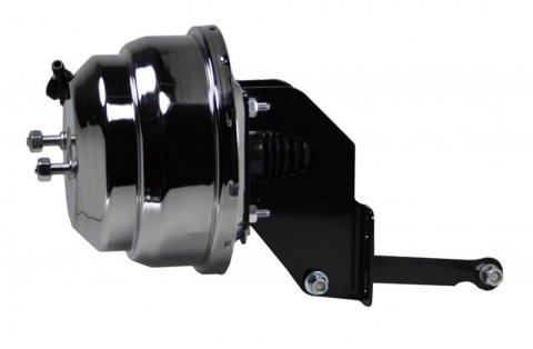 LEED Brakes Power Brake Boosters A9 Booster, Brake, Vacuum Dual Diaphragm, 8 in. Diameter, Steel, Chrome, Each