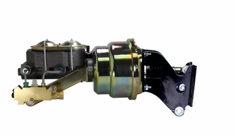 LEED Brakes Master Cylinder and Brake Booster Combos 761A3 7 in. Booster, Zinc, Firewall Mount, Dual Bowl Cylinder, Cast iron, Natural, Non-Adjustable Proportioning Valve, Disc/Disc, Kit