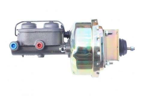 LEED Brakes Master Cylinder and Brake Booster Combos for 1964-1966 MUSTANG - 5H8 7 in. Booster, Zinc, Firewall Mount, Dual Bowl Cylinder, Cast iron, Natural, Drum/Drum, Kit