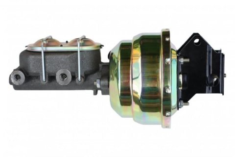 LEED Brakes Master Cylinder and Brake Booster Combos G83 8 in. Booster, Zinc, Firewall Mount, Dual Bowl Cylinder, Cast iron, Natural, Disc/Drum or Disc/Disc, Kit