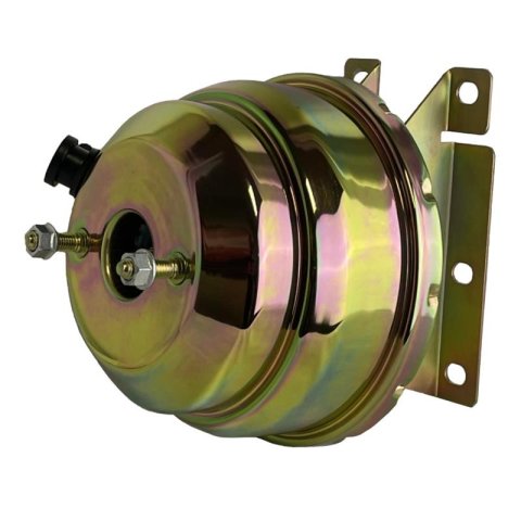 LEED Brakes Power Brake Boosters PBKT6000 Booster, Brake, Compact-10, Vacuum Dual Diaphragm, 8 in. Diameter, Steel, Zinc, Each
