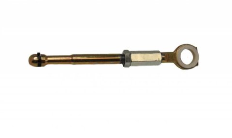 LEED Brakes Adjustable Pushrod Kits PRE112 Master Cylinder Pushrod, Adjustable, Steel, Ford, Mercury, Manual Brakes, Each