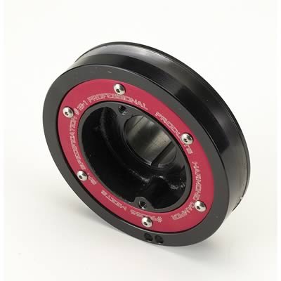 Professional Products PowerForce Plus Harmonic Dampers 90055 Balancer, Plus, Internal Balance, Steel, Black, Nissan, Each