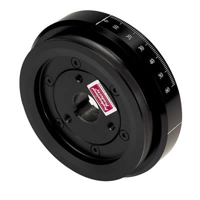 Professional Products PowerForce Harmonic Dampers 80009 Balancer, Powerforce Series, Internal Balance, Nodular Iron, Black, Ford, FE, Each