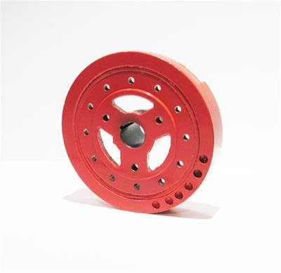Professional Products Restoration Harmonic Balancers 85003 Balancer, Balancer, External Balance, Nodular Iron, 8.000 in. Diameter, Chevy Orange, Chevy, Small Block, Each