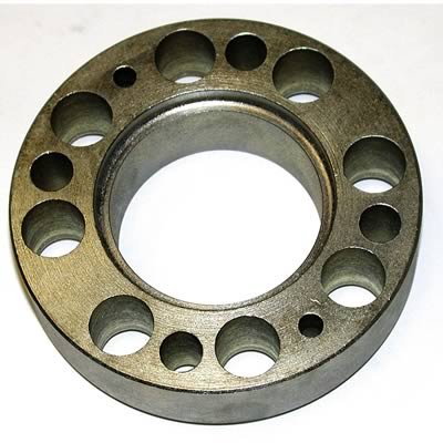 Professional Products Pulley Spacers 81009 Crankshaft Pulley, 0.950 in. Thick, Spacer, Steel, Natural, Ford, 302/351W, 4-Bolt, Each