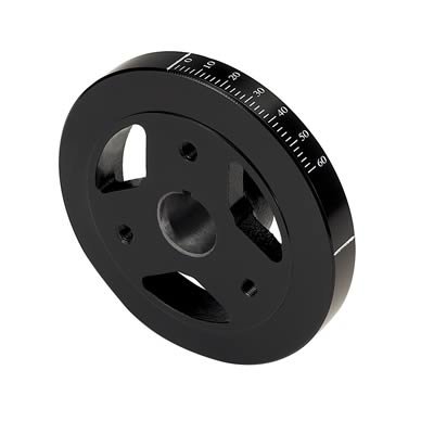 Professional Products PowerForce Harmonic Dampers 80010 Balancer, Powerforce Series, Internal Balance, Steel, Black, GM, Chevy, Small Block, Each