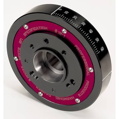 Professional Products PowerForce Plus Harmonic Dampers 90022 Balancer, Powerforce Plus, External Balance, Steel, Black, Oldsmobile, 330-455, Each