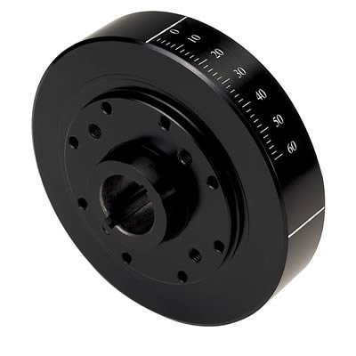 Professional Products PowerForce Harmonic Dampers 80008 Balancer, Powerforce Series, Internal Balance, Nodular Iron, Black, Ford, 429, 460, Each
