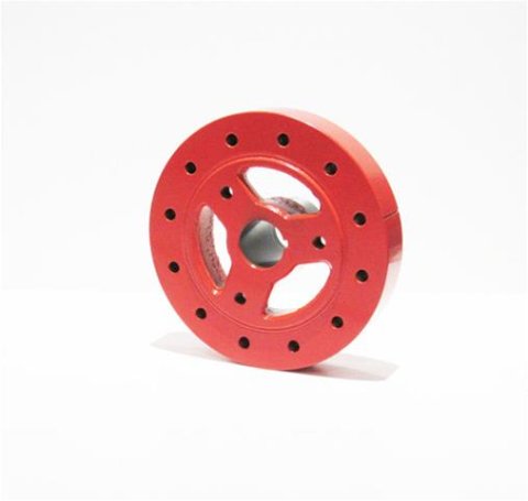 Professional Products Restoration Harmonic Balancers 85001 Balancer, Balancer, Internal Balance, Nodular Iron, 6.750 in. Diameter, Chevy Orange, Chevy, Small Block, Each