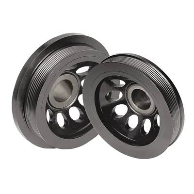 Professional Products PowerForce Harmonic Dampers 80014 Balancer, PowerForce, Internal Balance, Nodular Iron, Black, Chrysler, Dodge, 5.7L