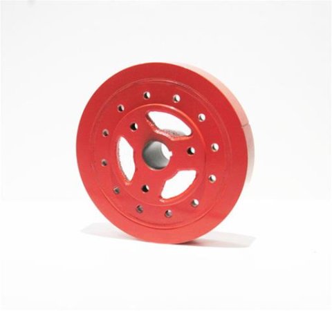 Professional Products Restoration Harmonic Balancers 85002 Balancer, Balancer, Internal Balance, Nodular Iron, 8.000 in. Diameter, Chevy Orange, Chevy, Small Block, Each