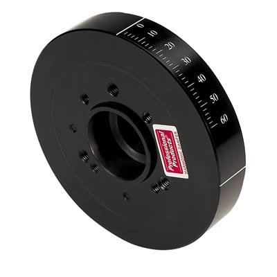 Professional Products PowerForce Harmonic Dampers 80022 Balancer, Powerforce Series, External Balance, Nodular Iron, Black, Oldsmobile 350-455, Each