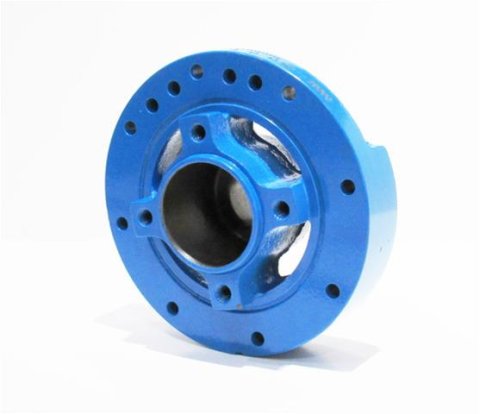 Professional Products Restoration Harmonic Balancers 85009 Balancer, Balancer, 50 oz. External Balance, Nodular Iron, 6.540 in. Diameter, Ford Blue, Ford, Small Block, Each