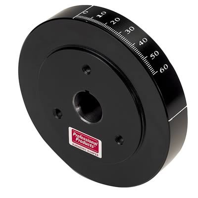 Professional Products PowerForce Harmonic Dampers 80000 Balancer, Powerforce, Internal Balance, 6.75 in. Diameter, Nodular Iron, Black, Chevy, Small Block, Each