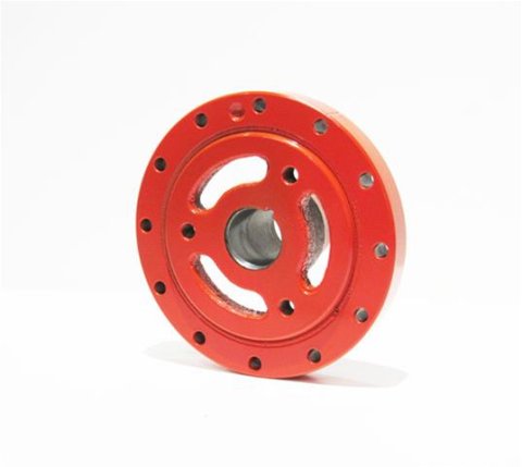 Professional Products Restoration Harmonic Balancers 85000 Balancer, Balancer, Internal Balance, Nodular Iron, 6.120 in. Diameter, Chevy Orange, Chevy, Small Block, Each