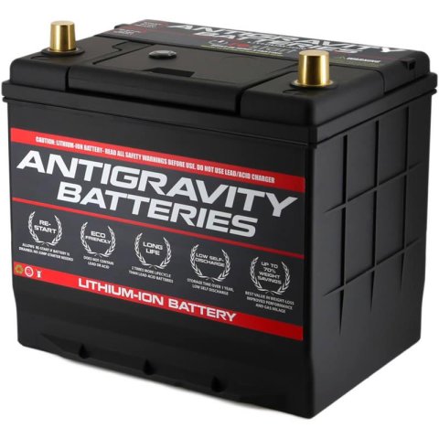 1,800 CCA Antigravity Battery Lithium Car with Re-Start AG-27-60-RS BCI Group 27 w/Re-Start