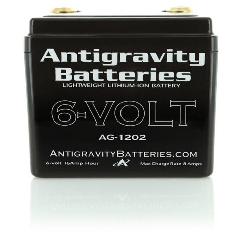 Antigravity Batteries Special Voltage Small Case Lithium-Ion AG-1202 12-Cell 6V Lithium Battery